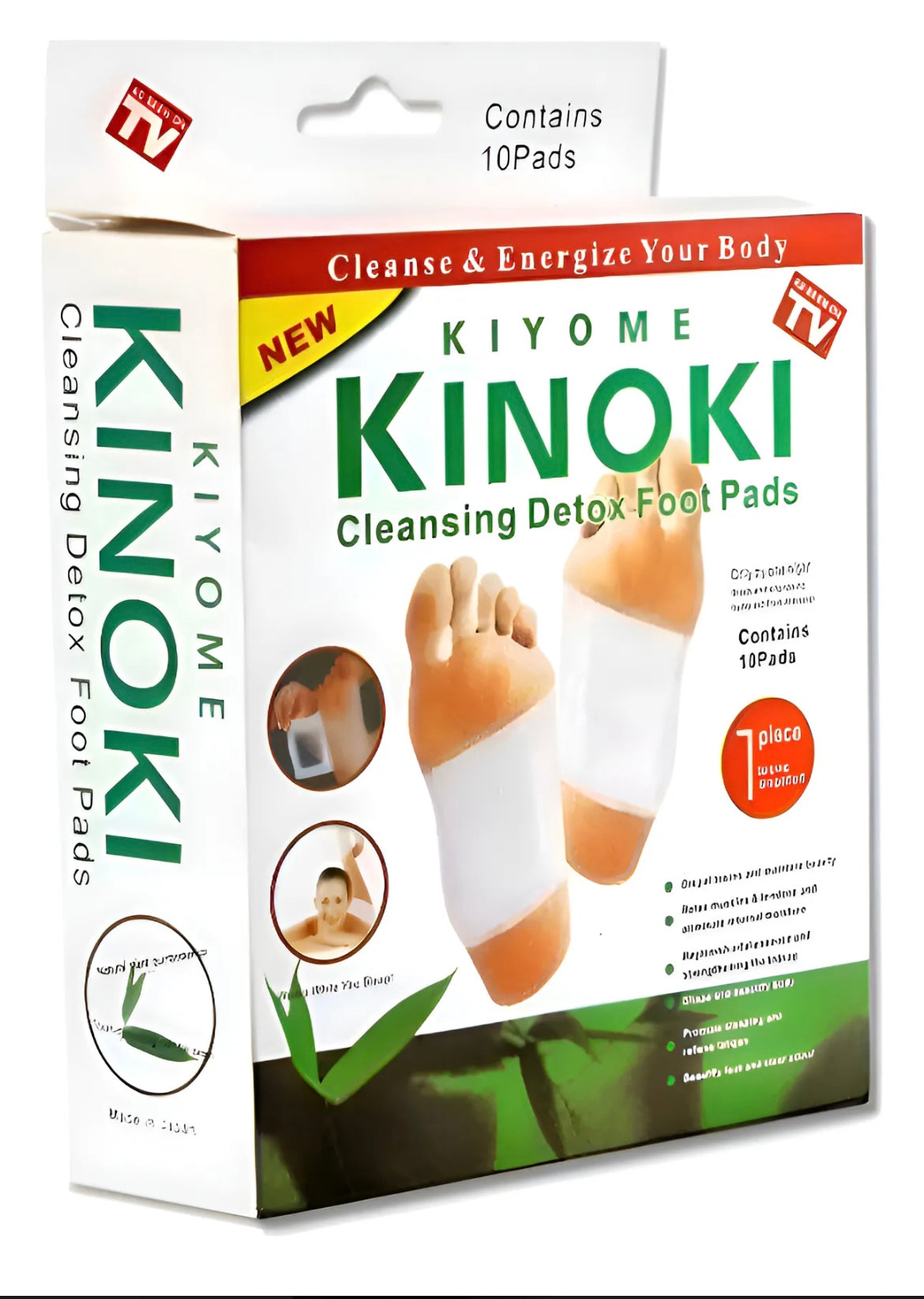 Pack 5 - 10 Parches Kinoki Desintoxicación